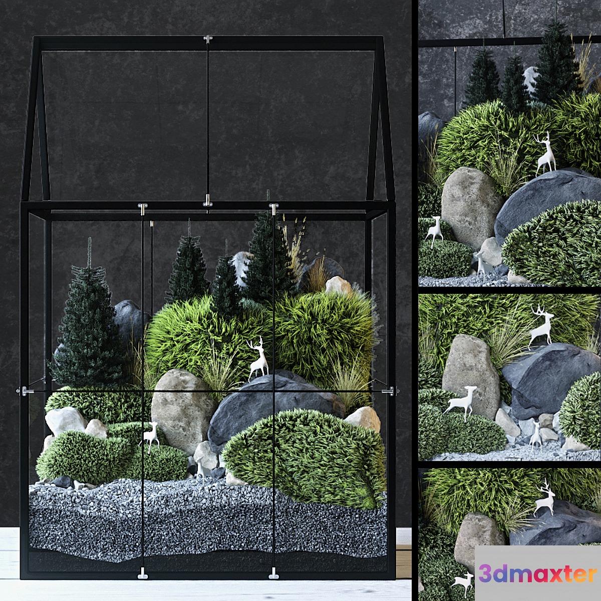 Florarium 3D Max