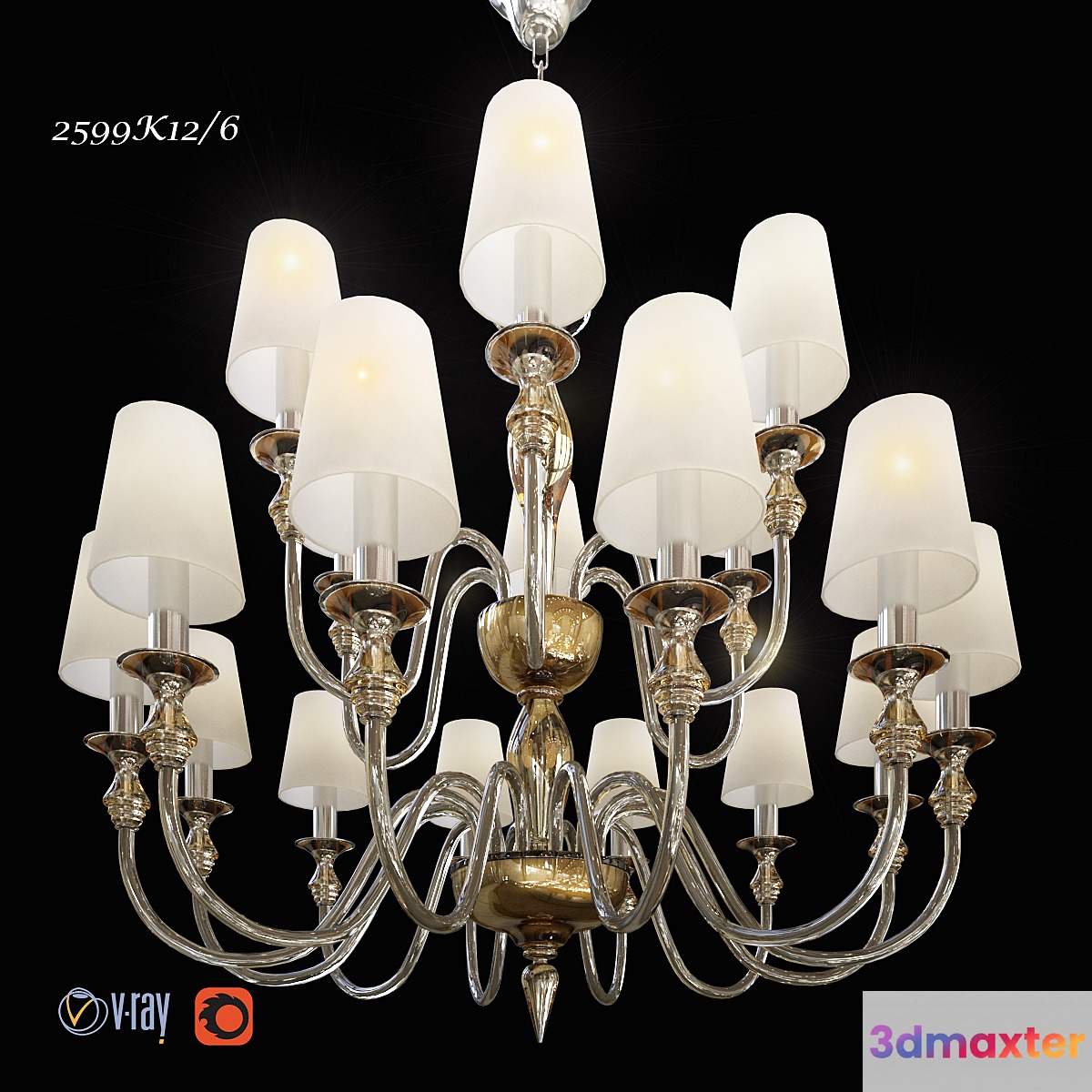 chandelier DeMajo 2599K12 _ 6