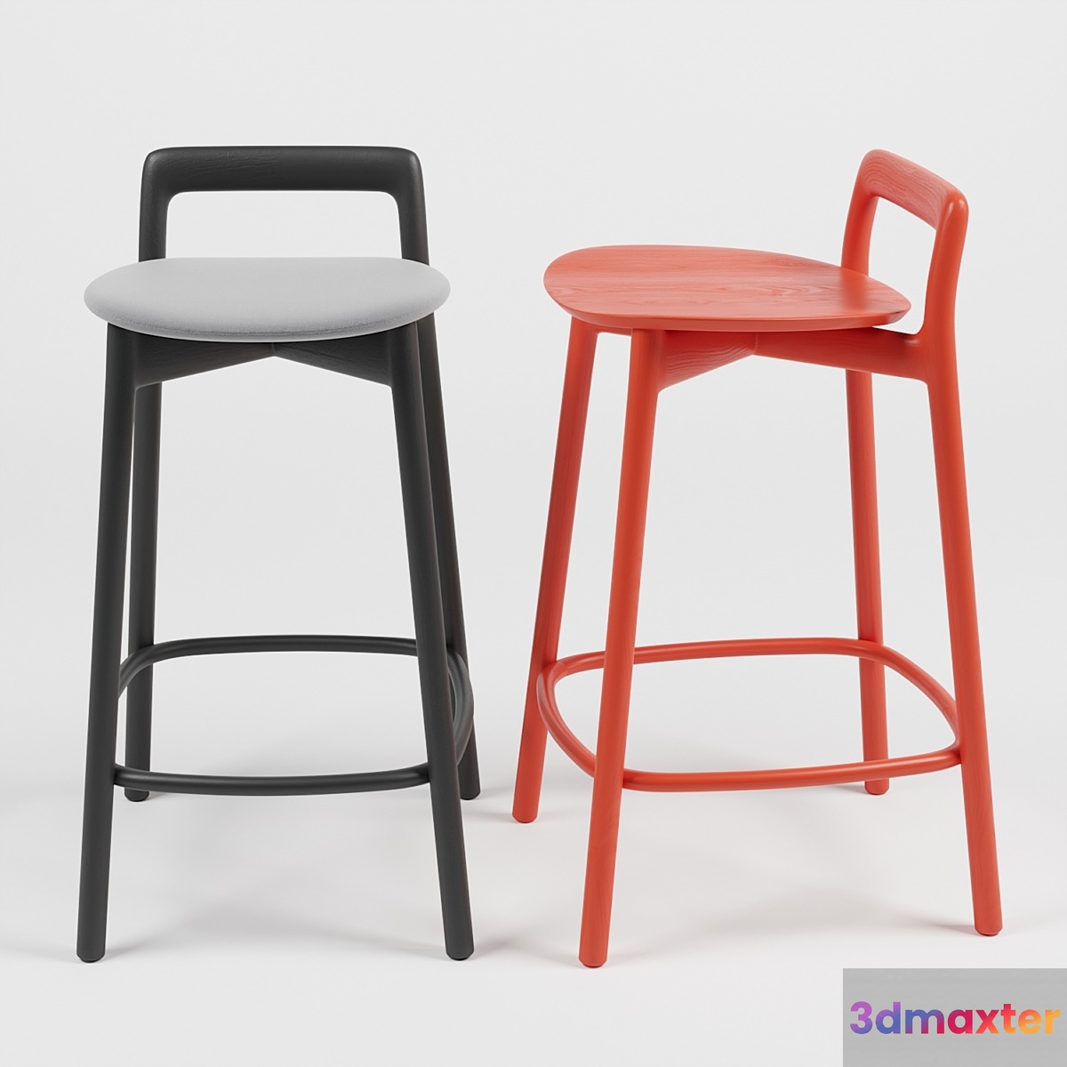 Branca stool 3D Max