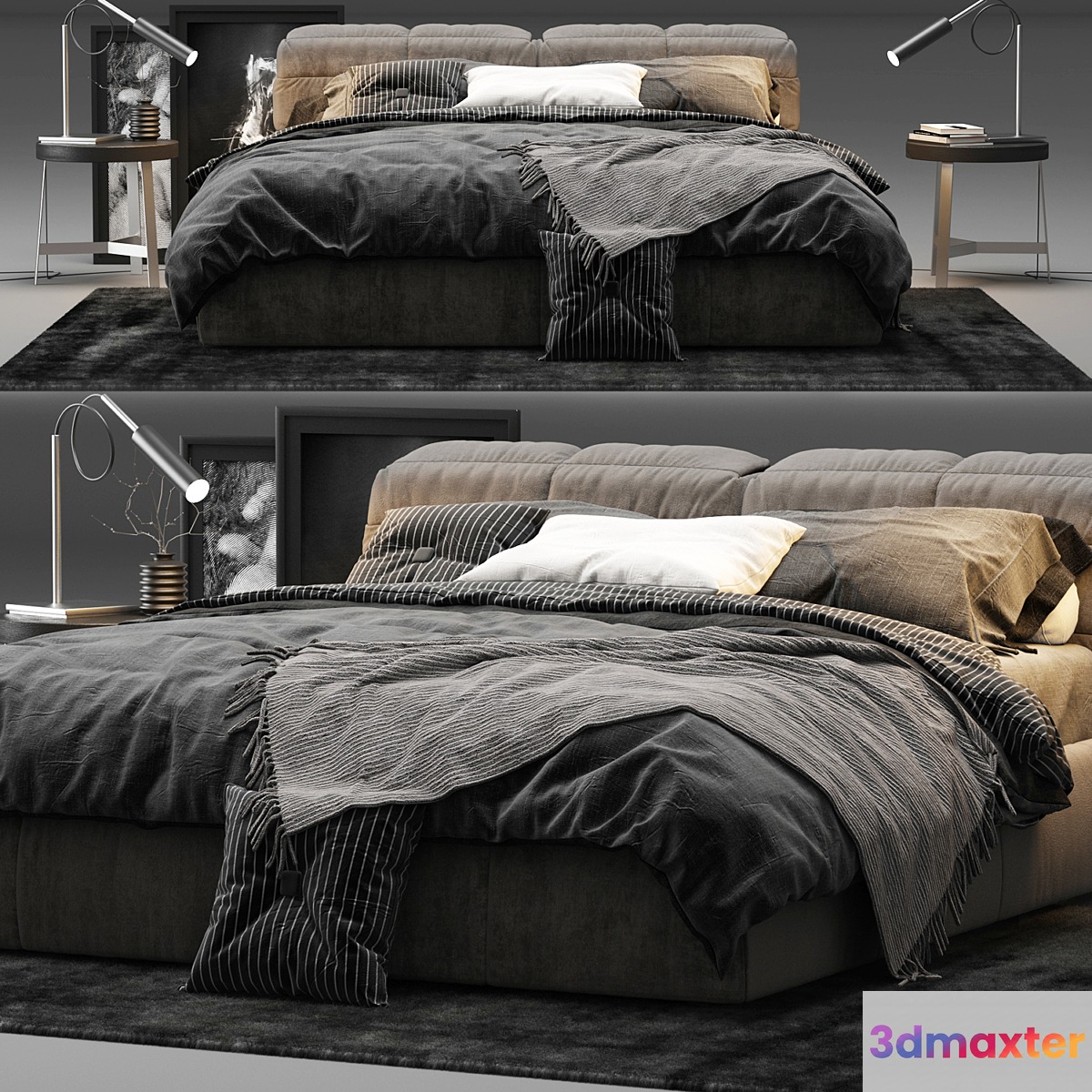 Ditre Italia Dunn Bed - No.4