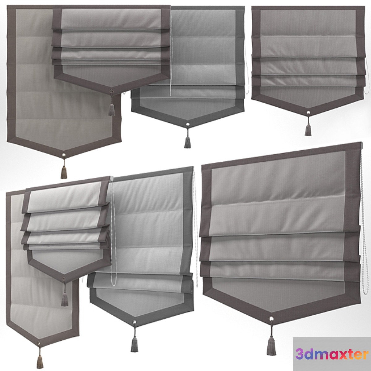 Roman blind 3 3D Max