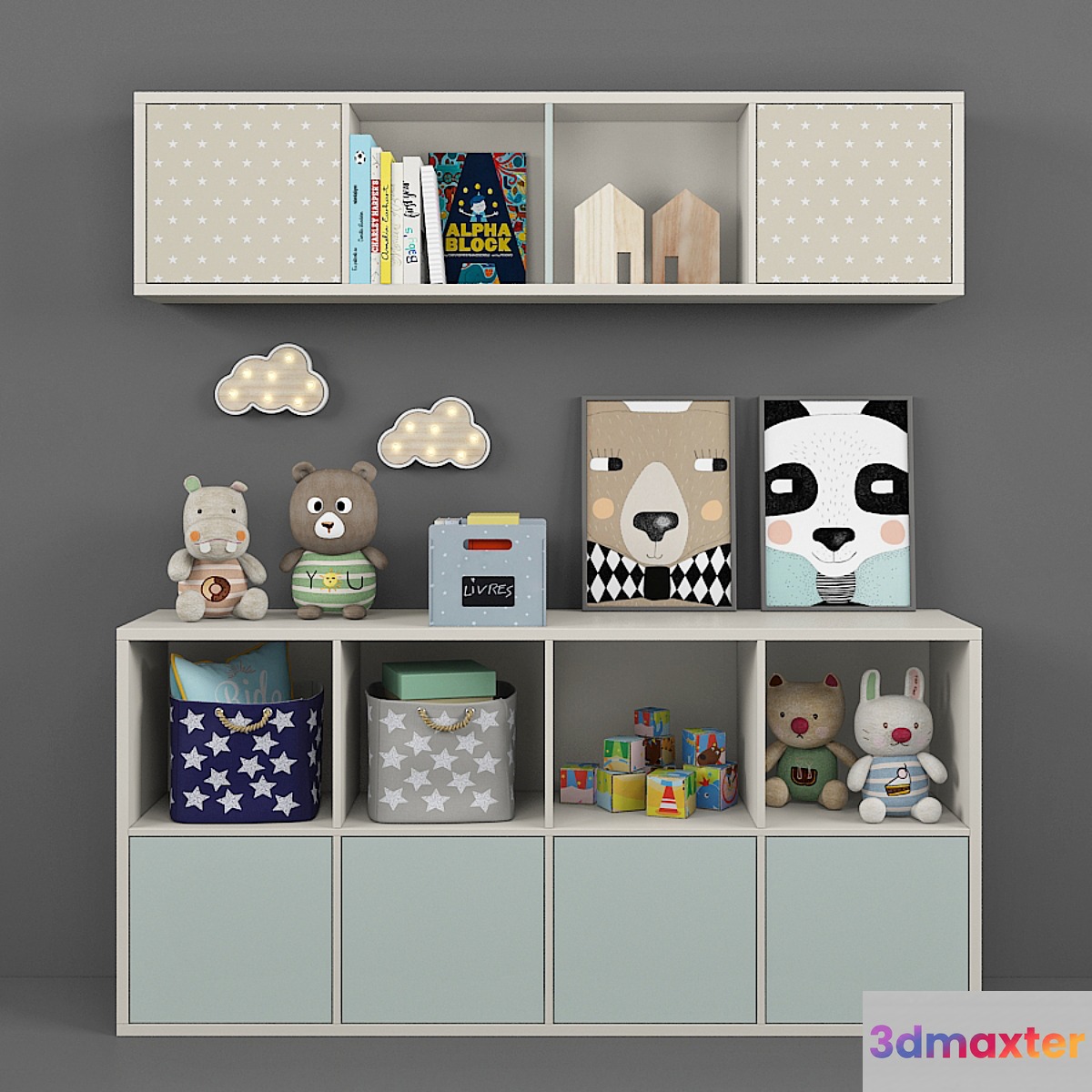 Children's furniture and accessories 38 3D Max