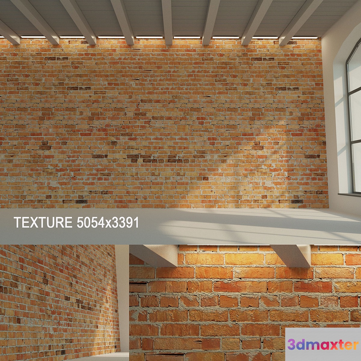 Brick Wall 11 - No.2 3D Max