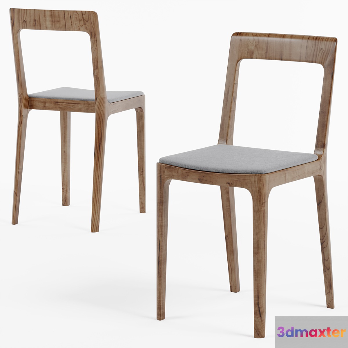 Hiroshima Maruni side chair 3D Max