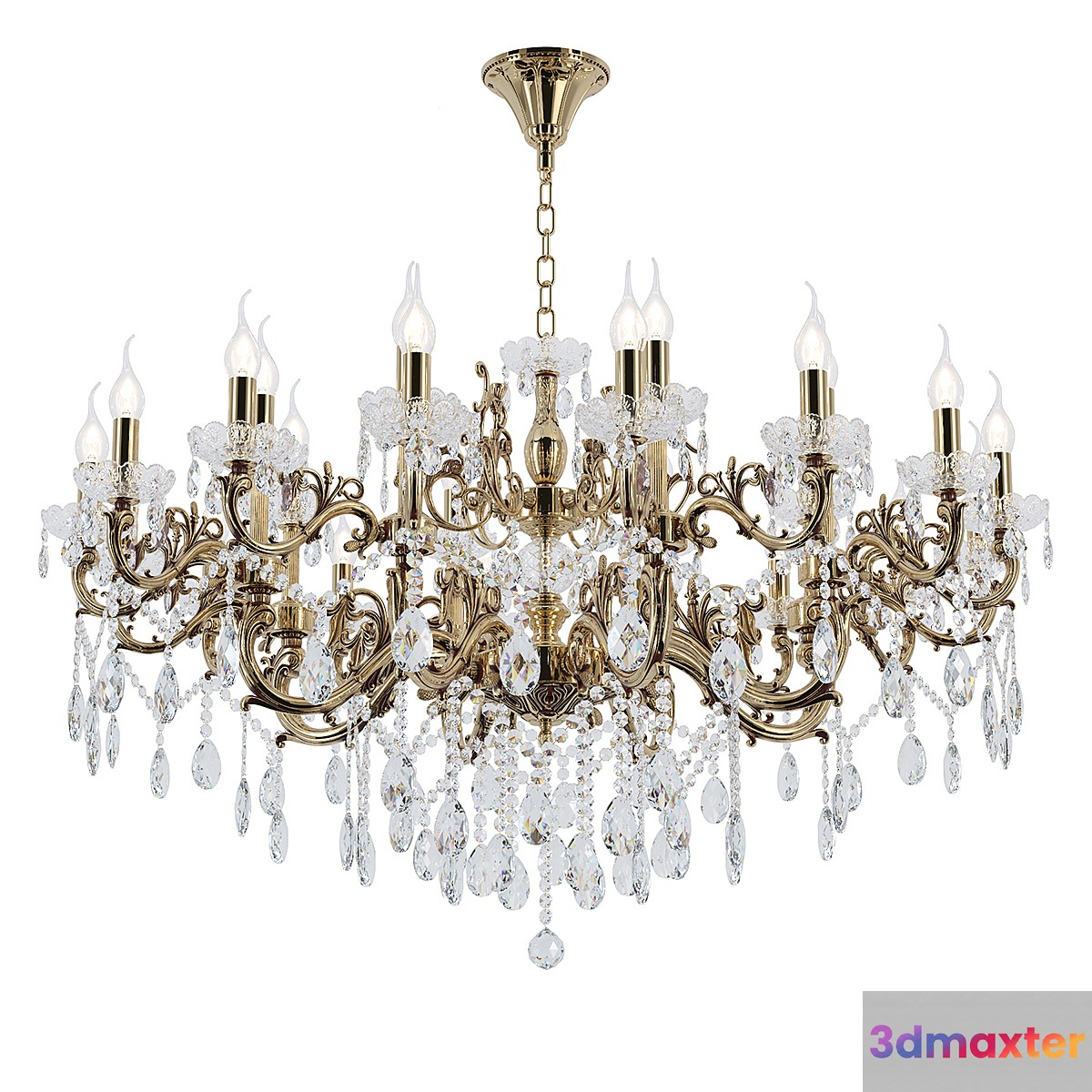 Chandelier Colzano E 1.1.24.200 CG 3D Max