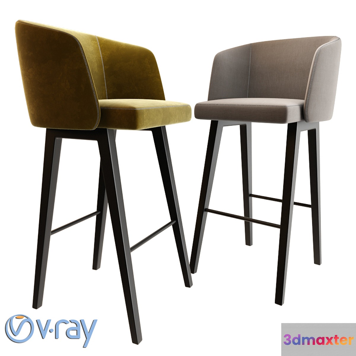 Minotti Creed Bar Stool - No.2