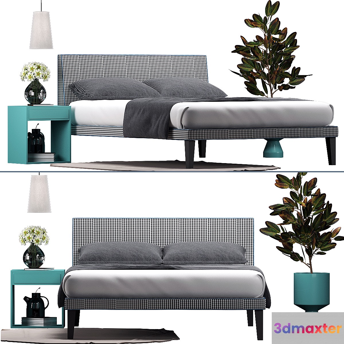 Bed Gervasoni Letti & Co 3D Max