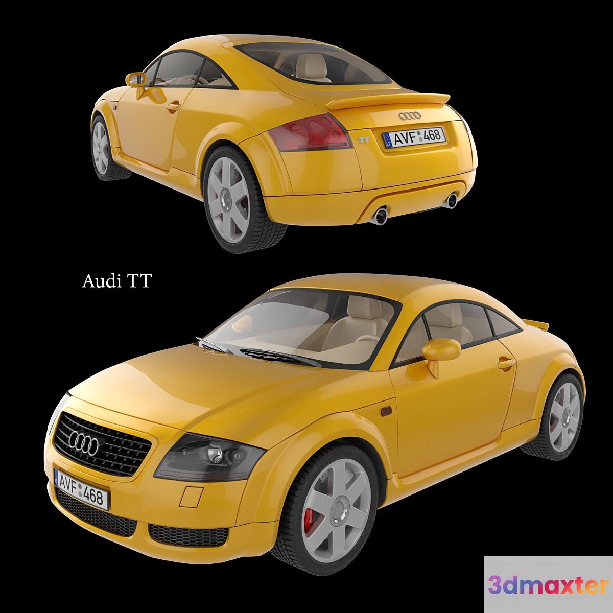 Car Audi TT 3D Max