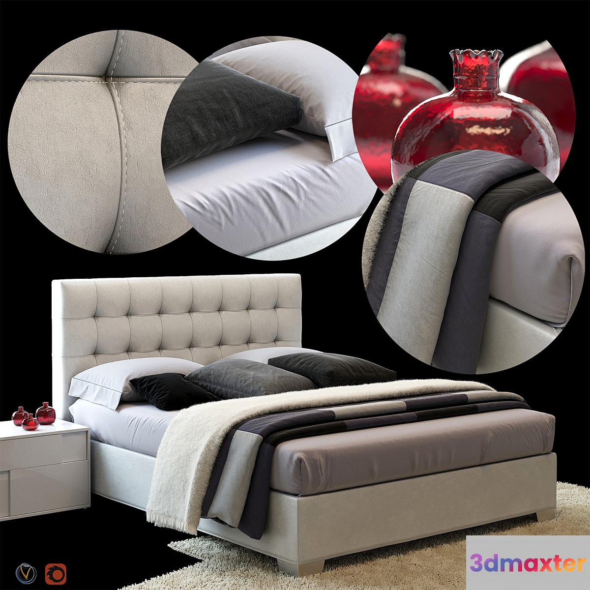 Bed LEGEND by Greco Strom
