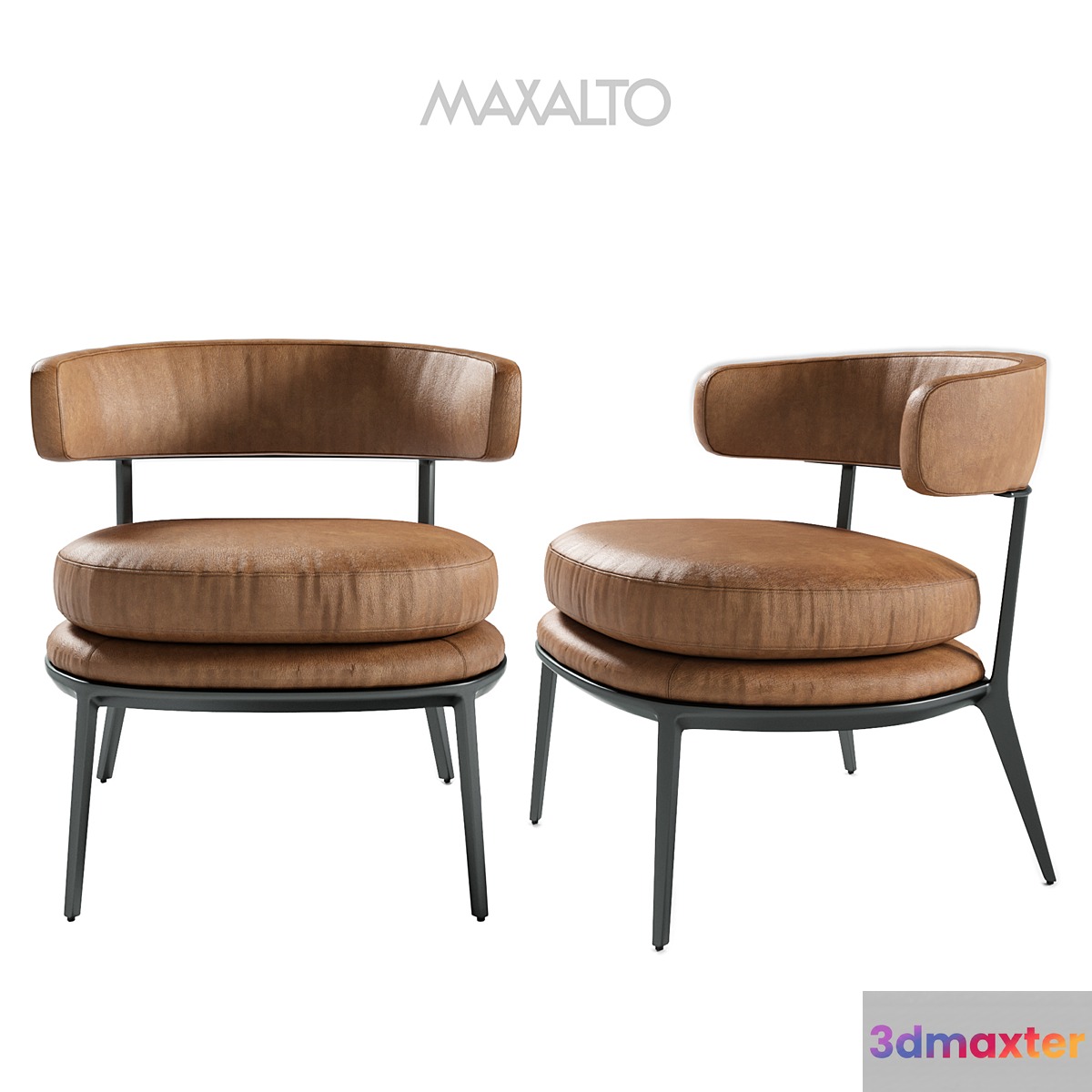 Maxalto Caratos armchair 3D Max