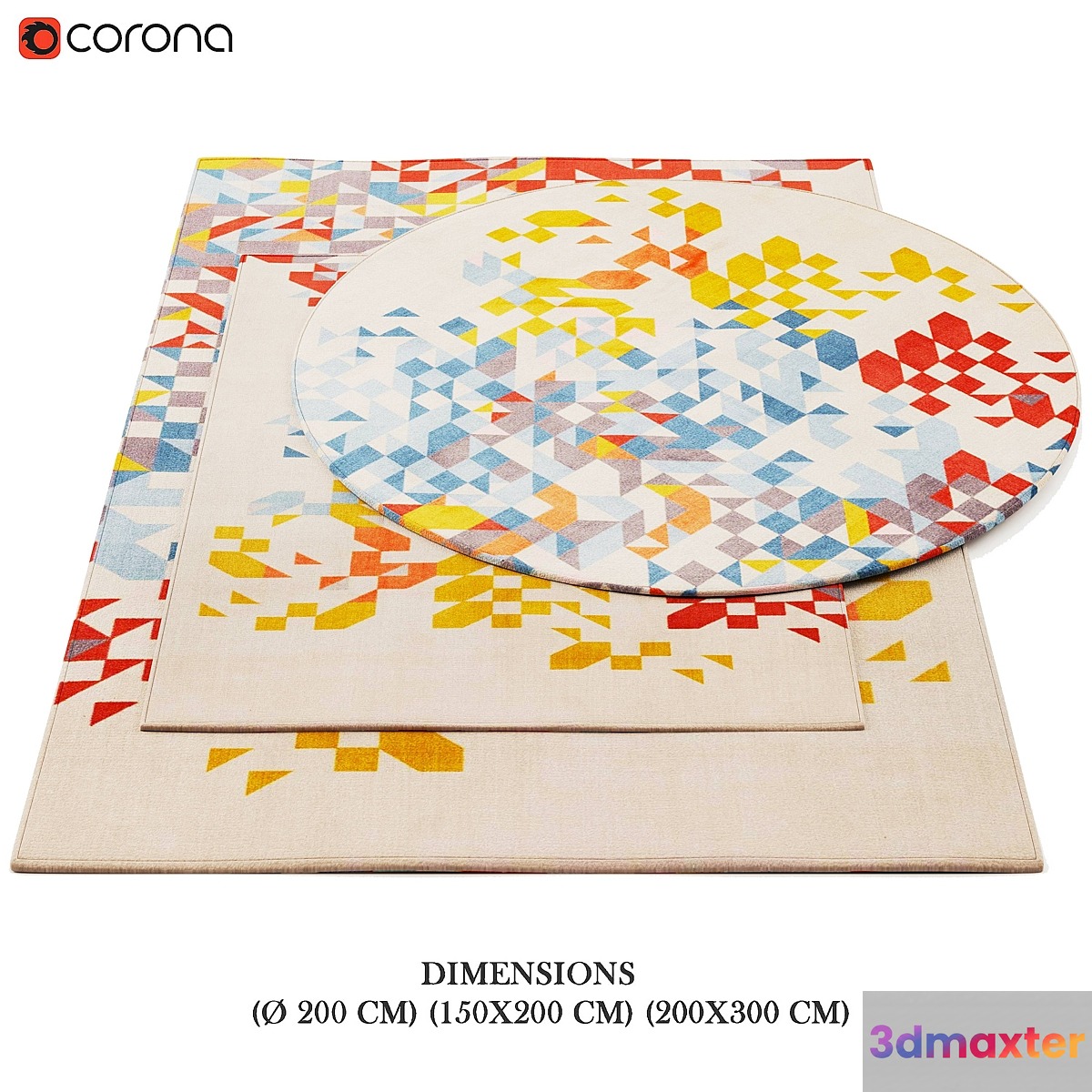 Sapore di Mare Rugs 3D Max
