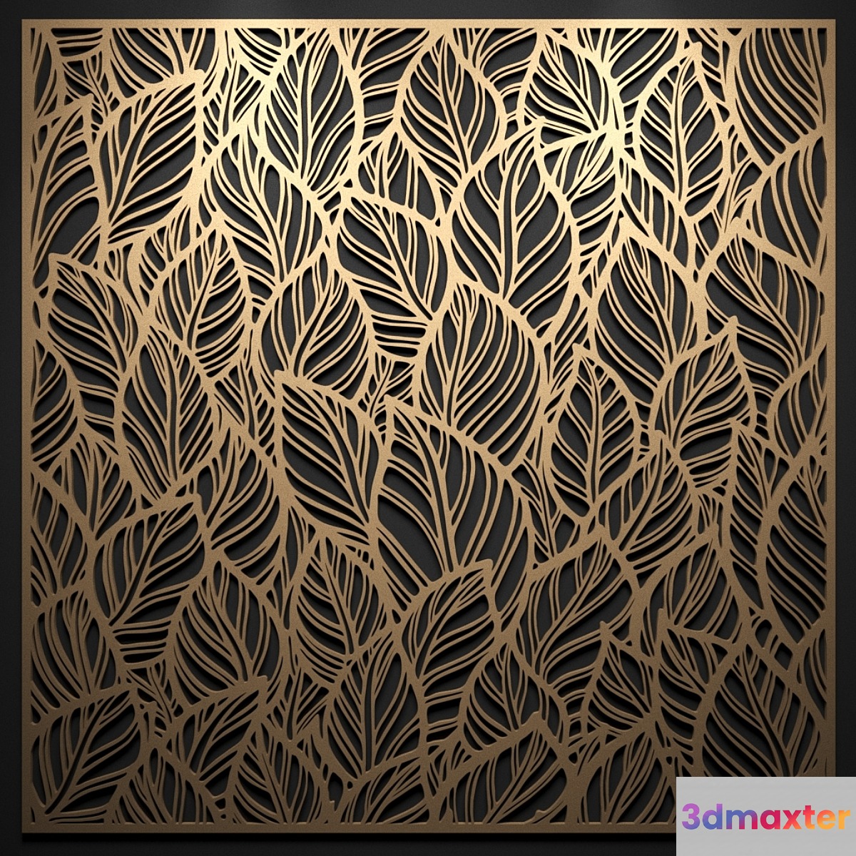 Decorative panel 3D Max