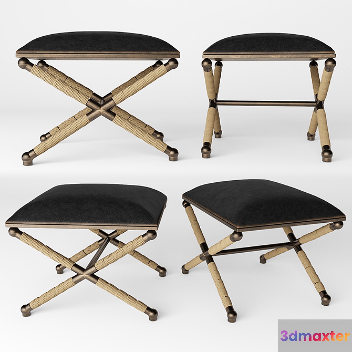 stool 03 3D Max