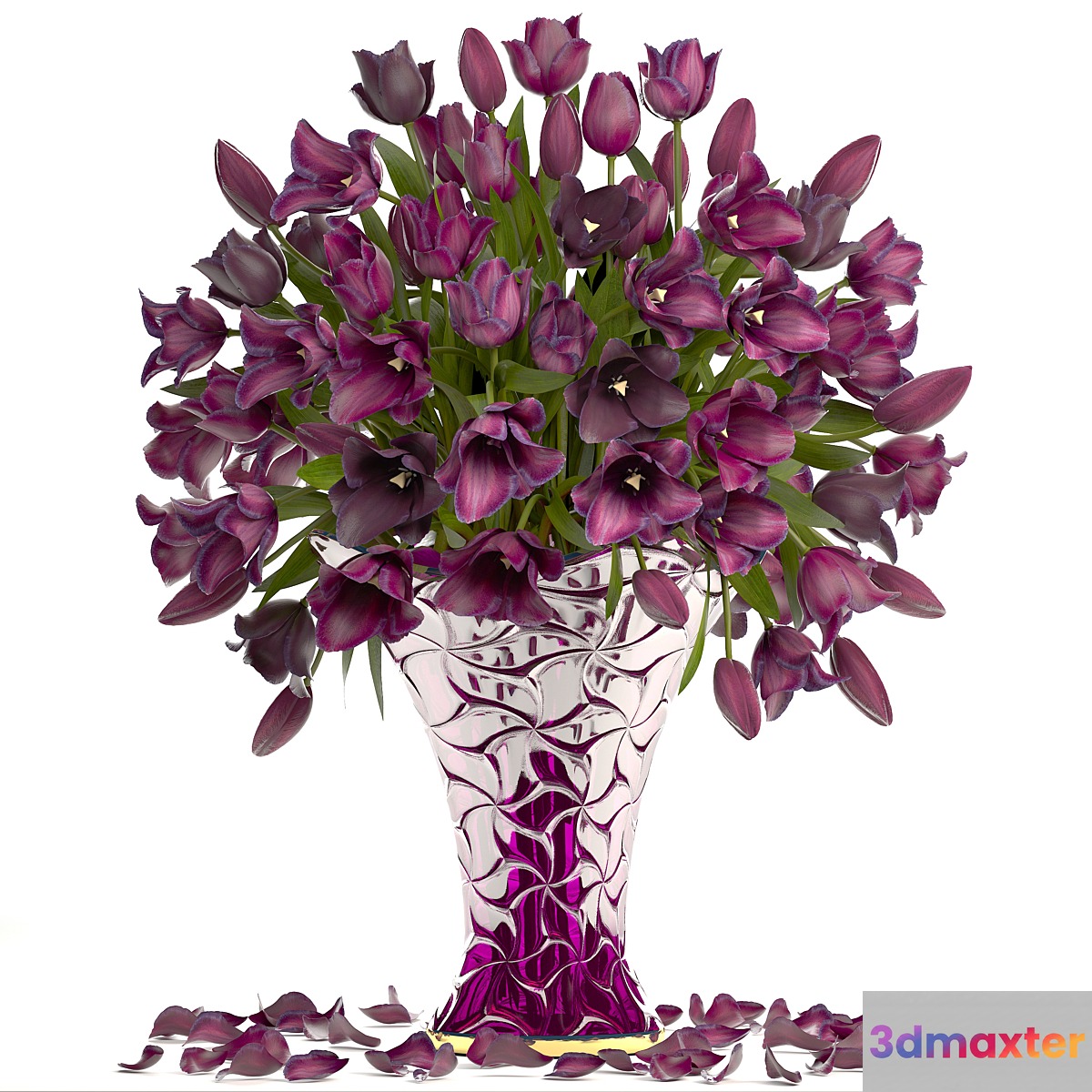 Bouquet of tulips 21. Tulips spring flowers vase decor