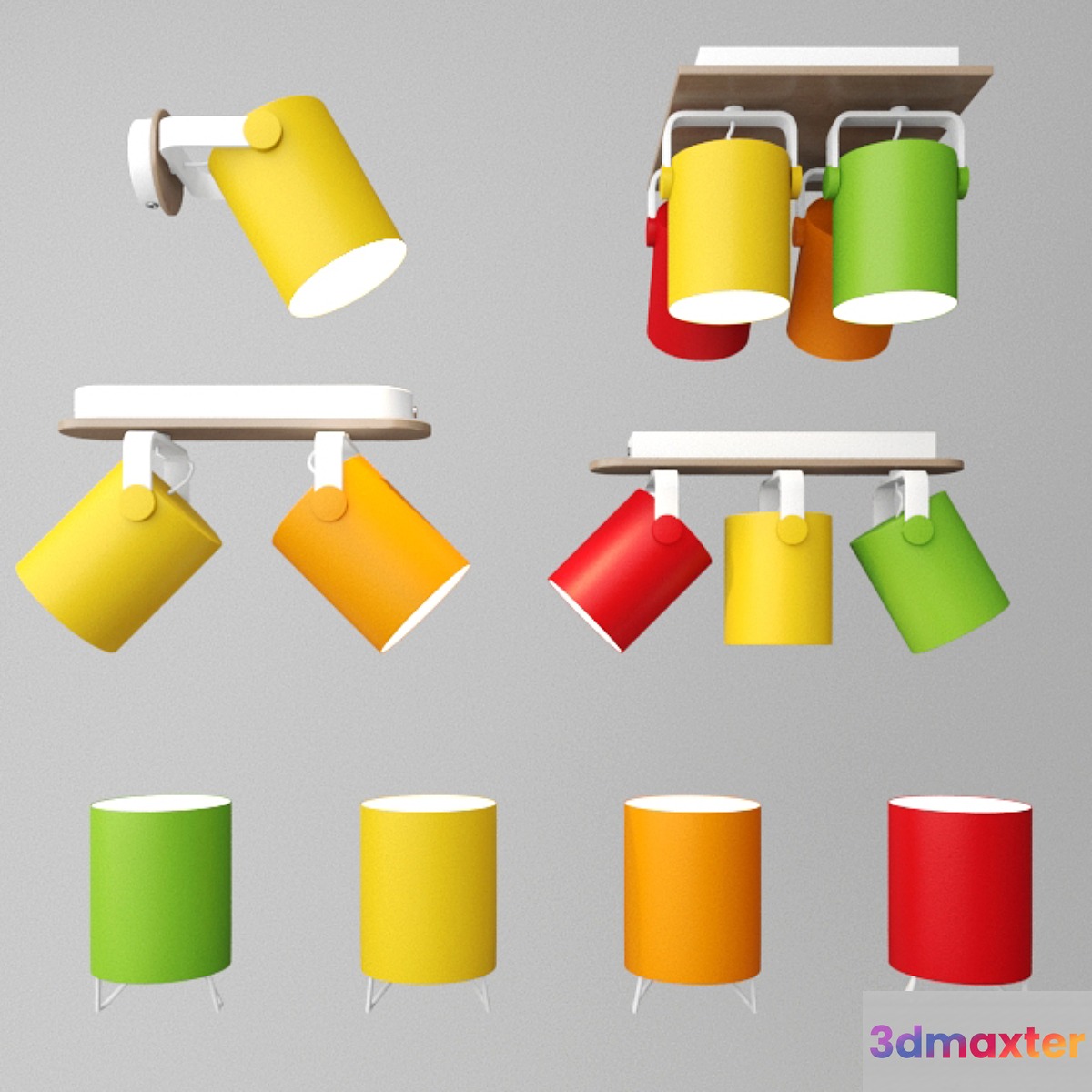 TK LIGHTING RELAX COLOR 3D Max