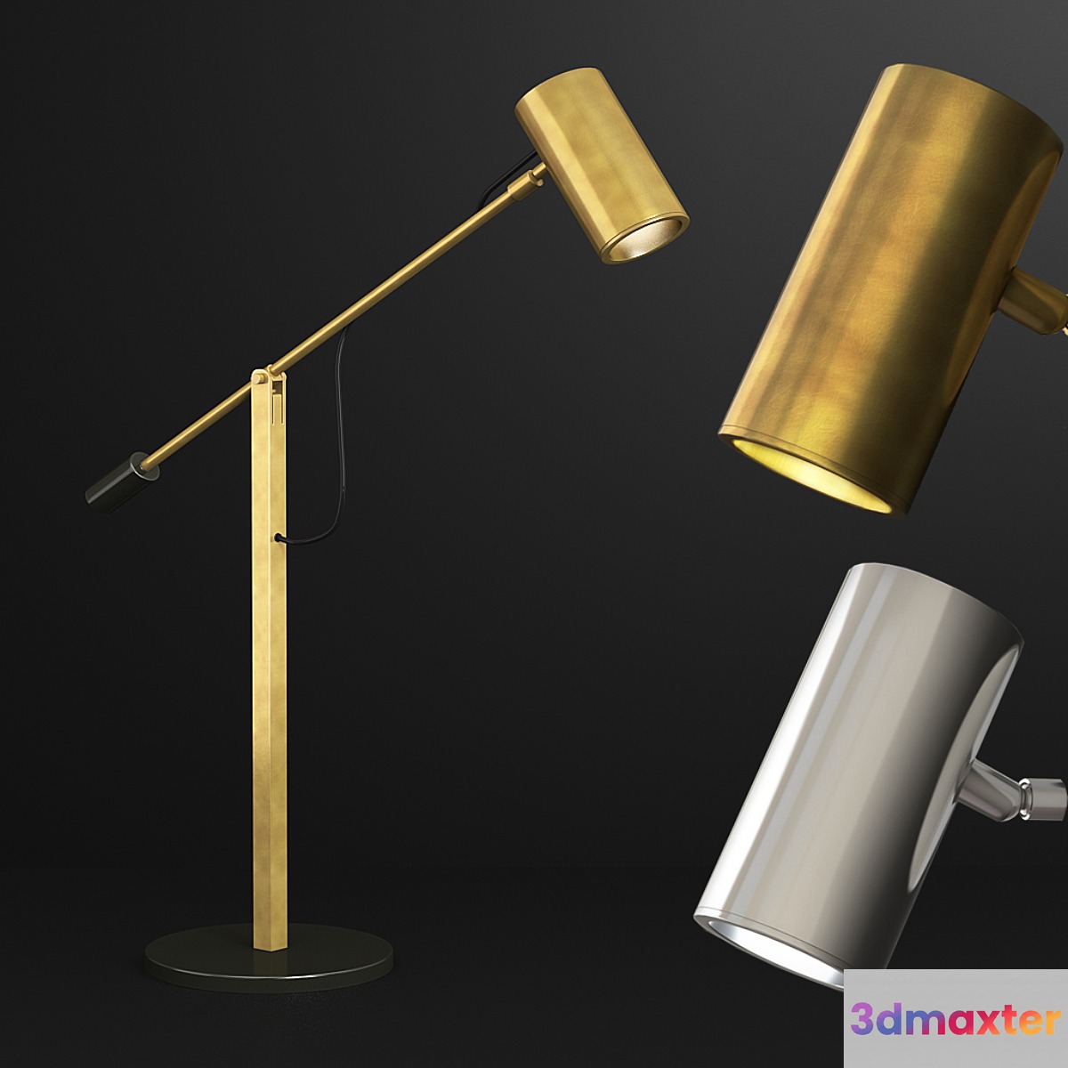 CHAMPEAUX table lamp 76390017 PN 3D Max