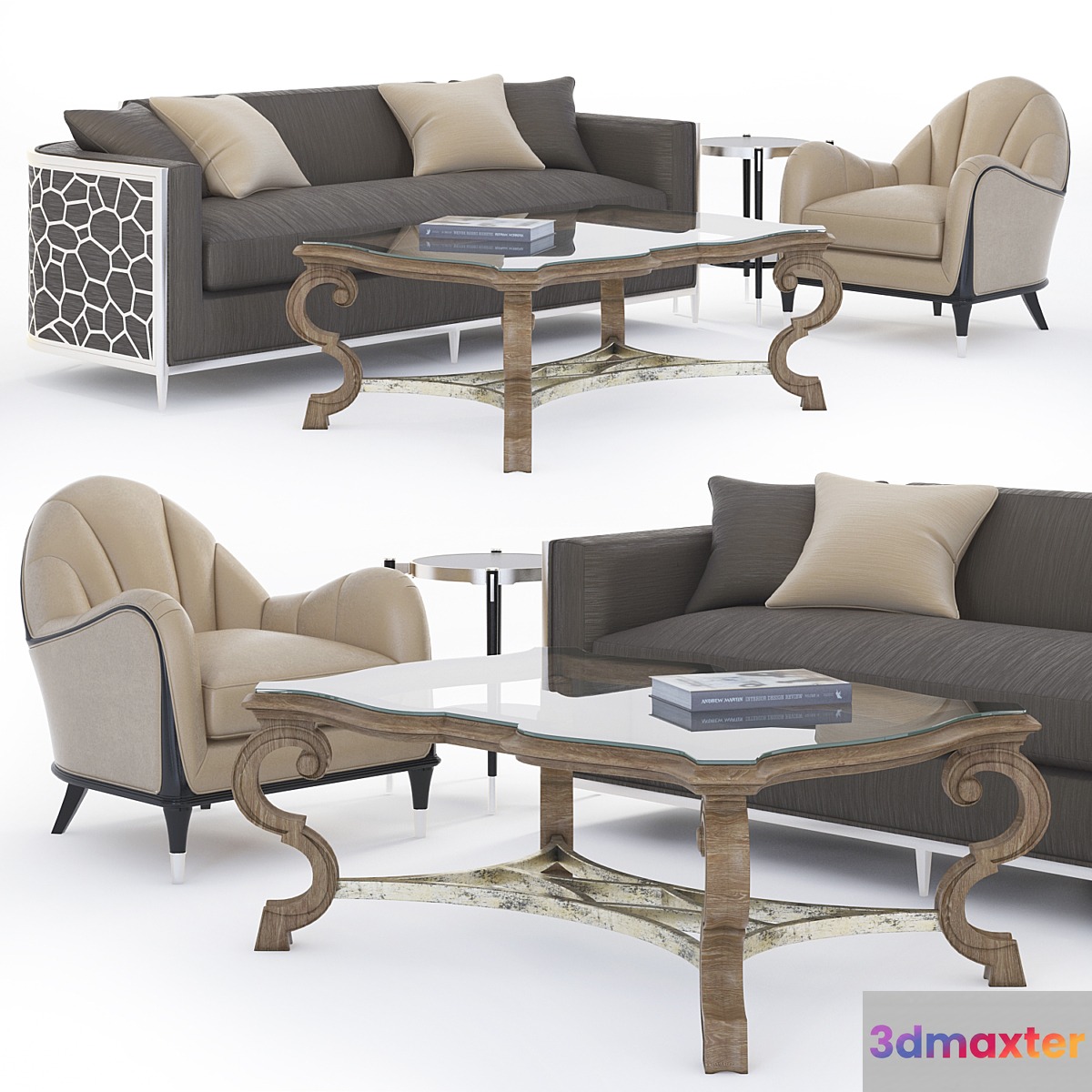 ICE BREAKER CHANNEL SURFING Solana Rectangle Cocktail Table DESIGN PORTAL