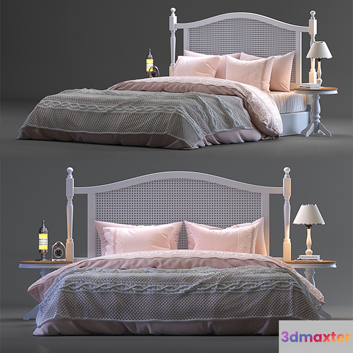 French Country Bed