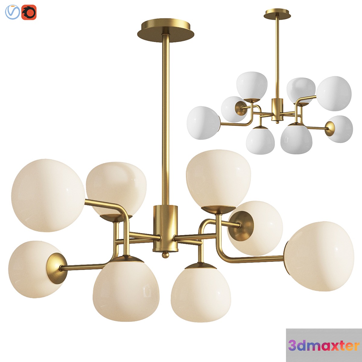 Chandelier Pendant Lamp Erich Maytoni