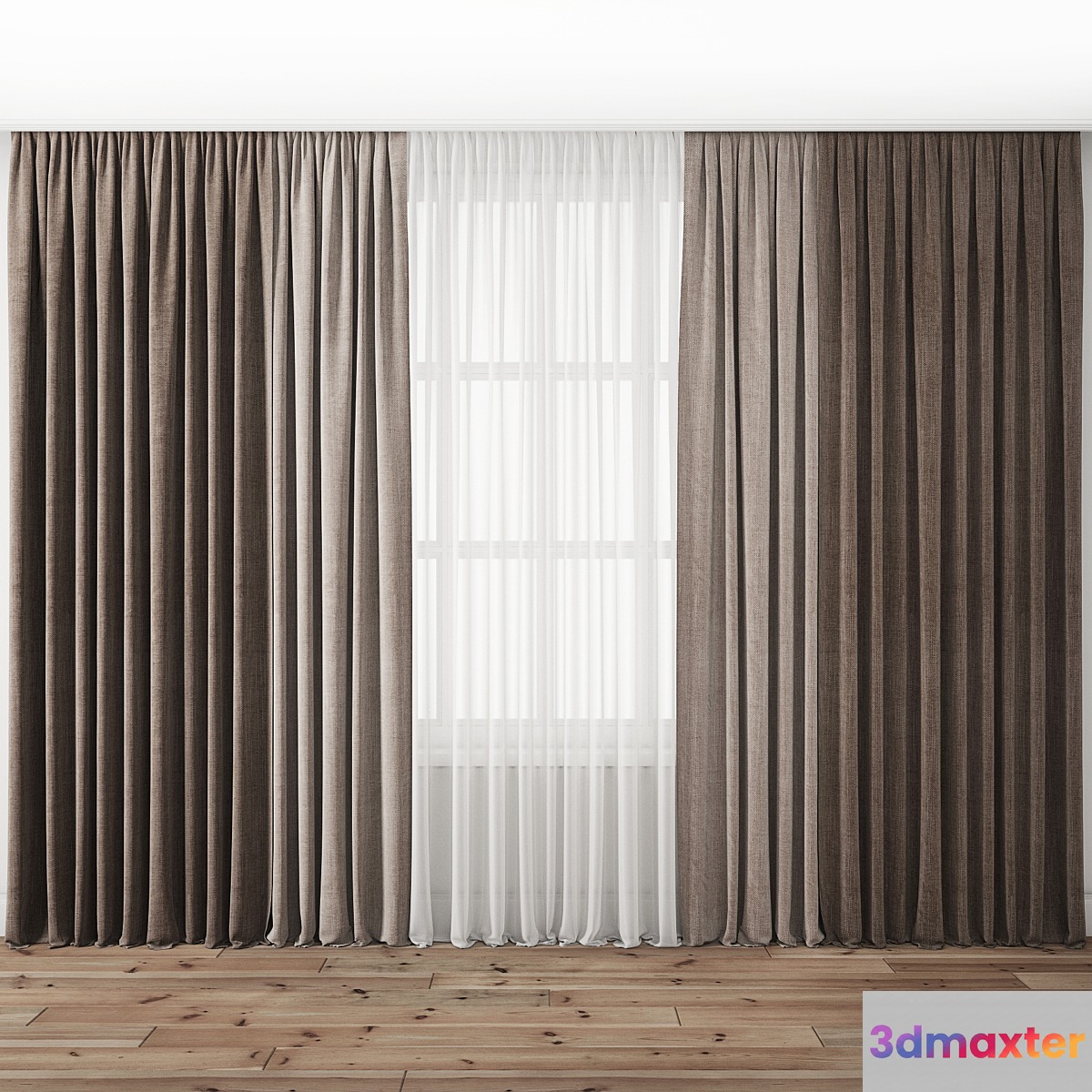 Curtain 97 3D Max