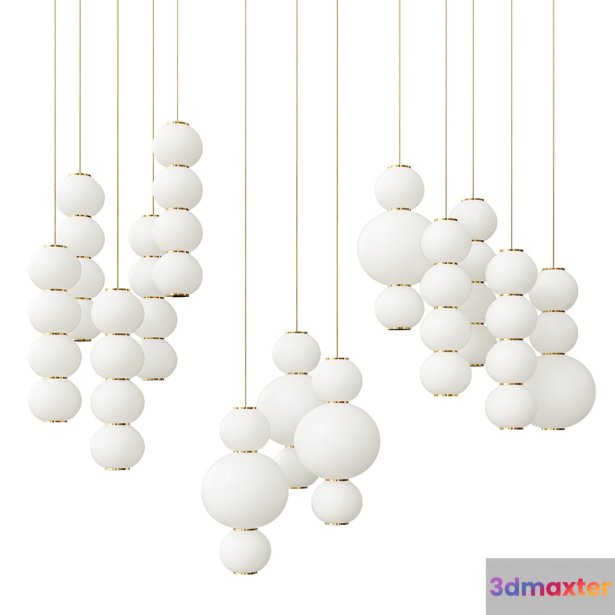 Pearls Suspension Pendant Lamps