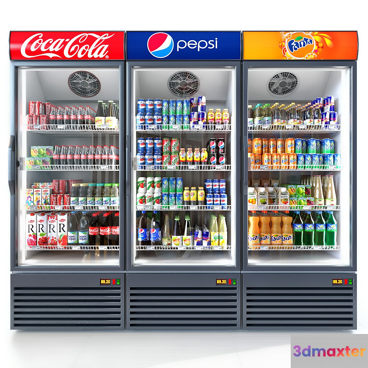 Refrigerator Coca-cola - No.3