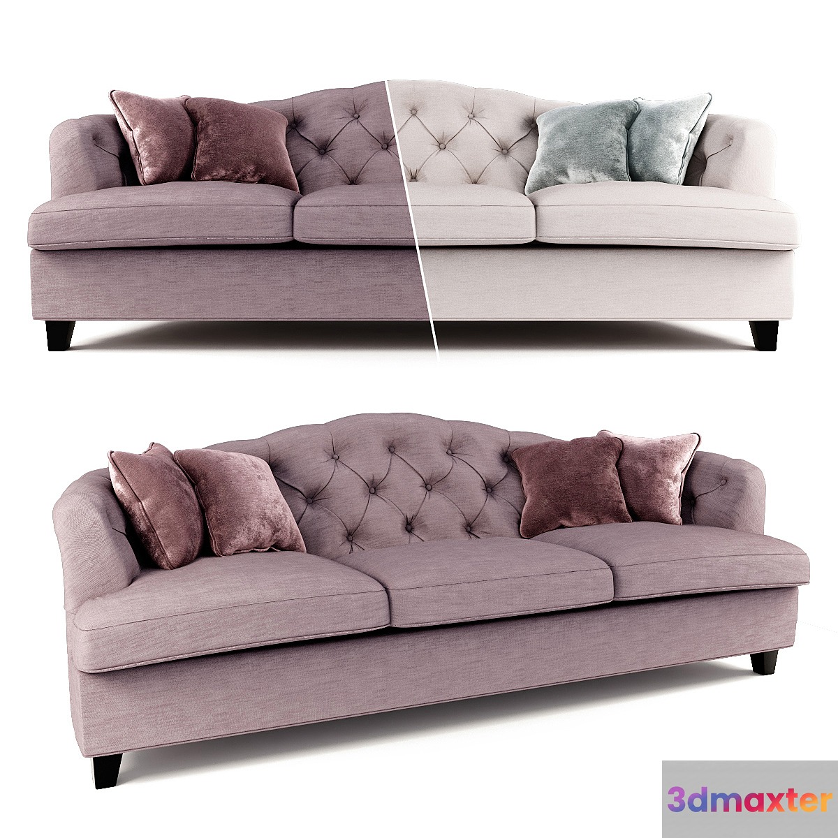Sofa FULL HOUSE Victoria Sofa - No.2 3D Max