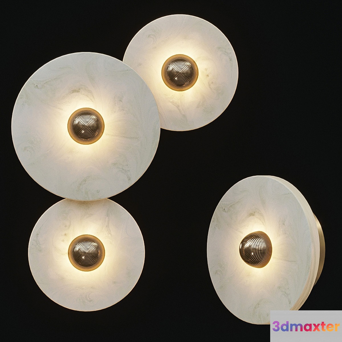 Apparatus Median sconce 3D Max