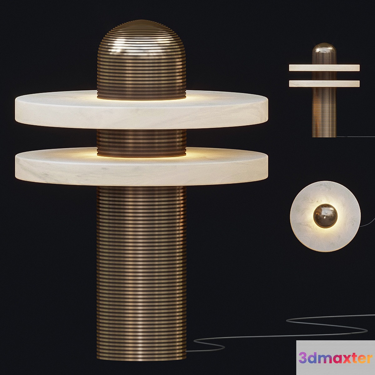Apparatus Median table lamp