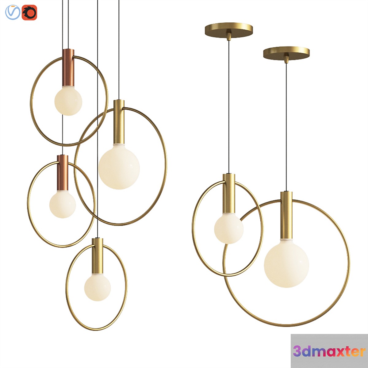 Aura Radial Cluster Ladies and gentlemen Studio