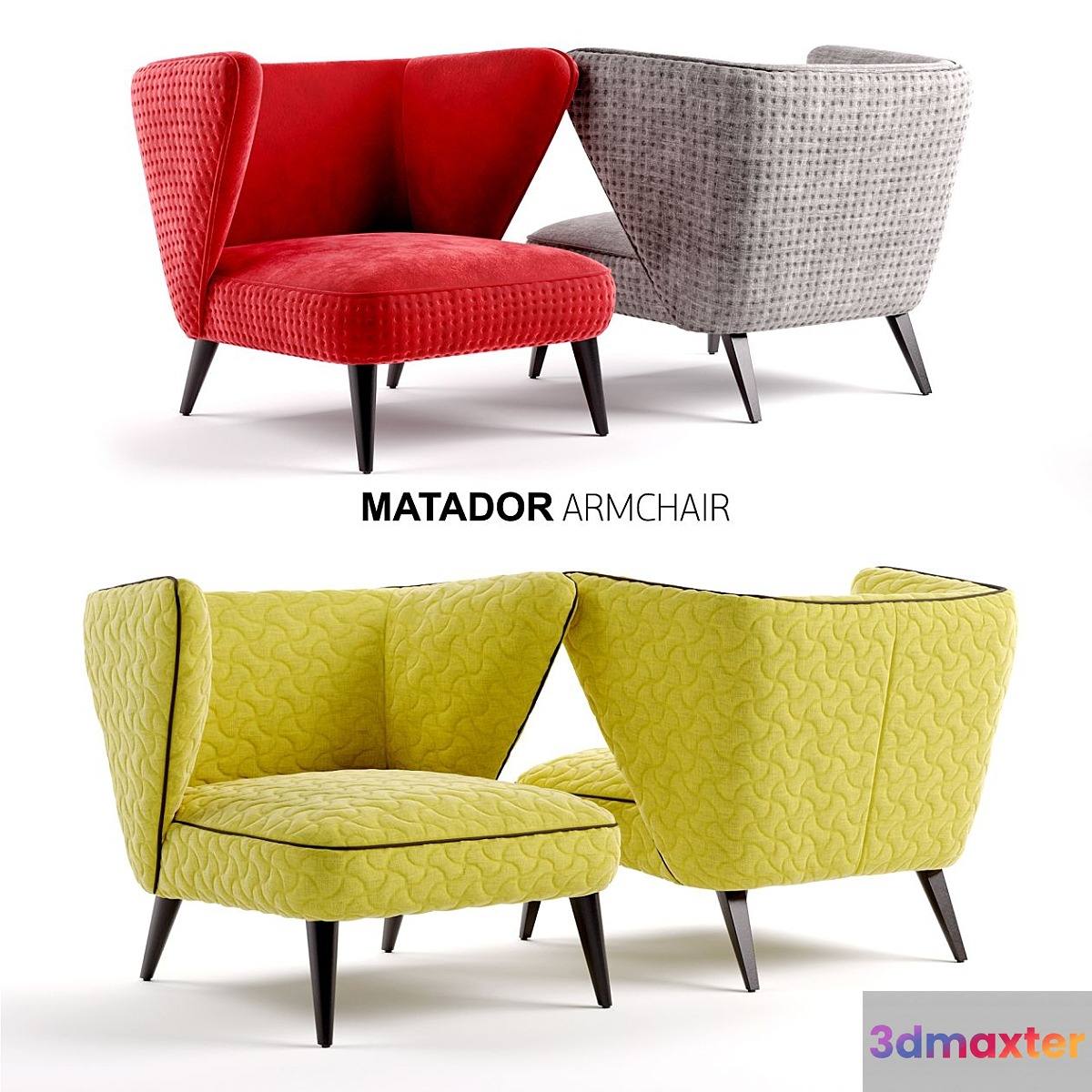 Roche Bobois Matador 3D Max