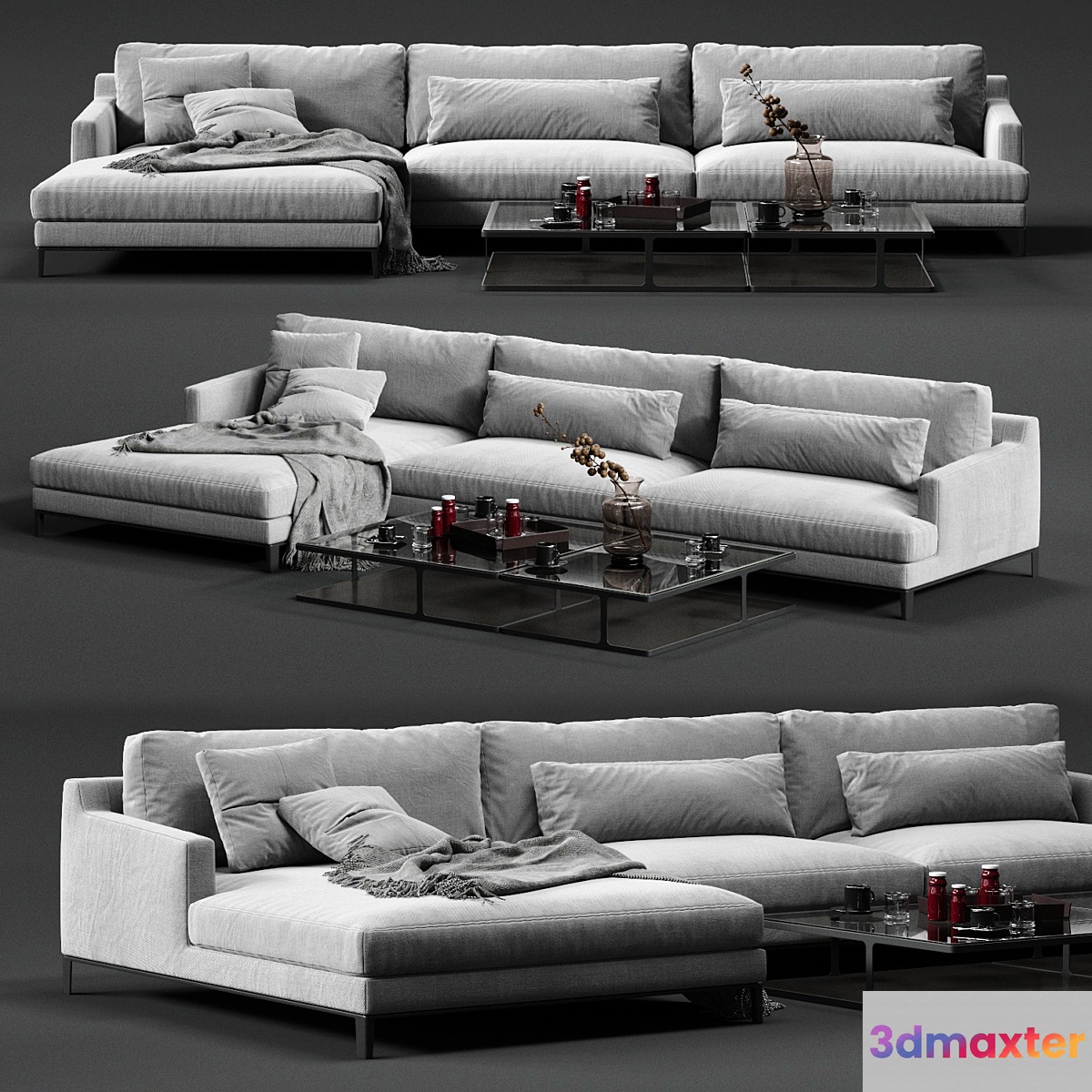POLIFORM BELLPORT Corner Sofa