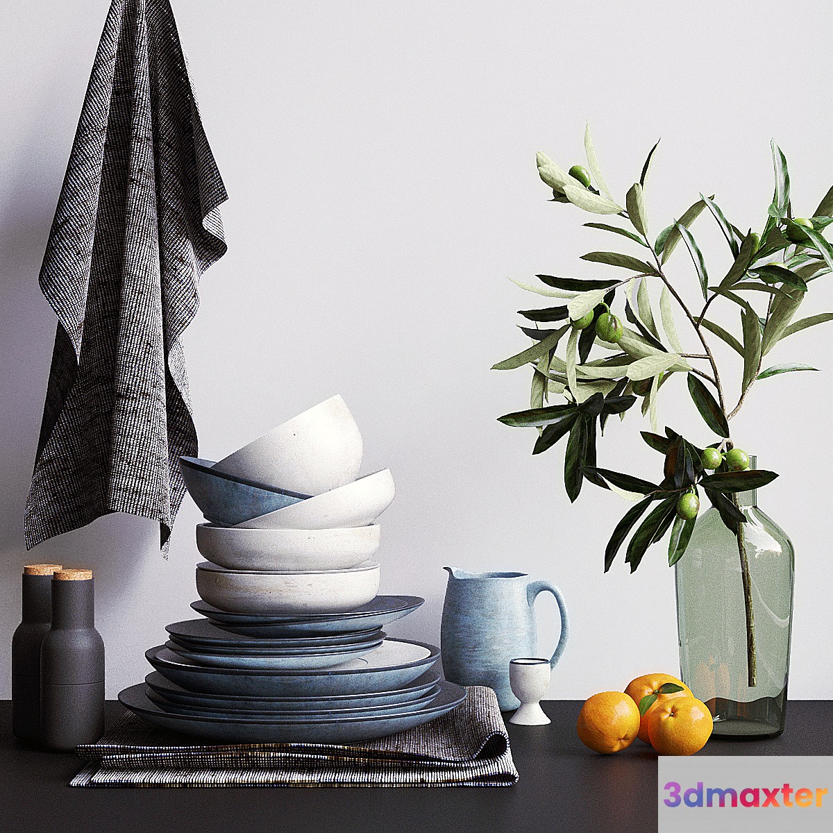 Decorative set for the kitchen Вroste copenhagen