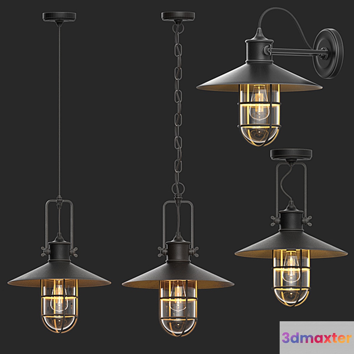 Restoration Hardware Collection HARBOR 3D Max