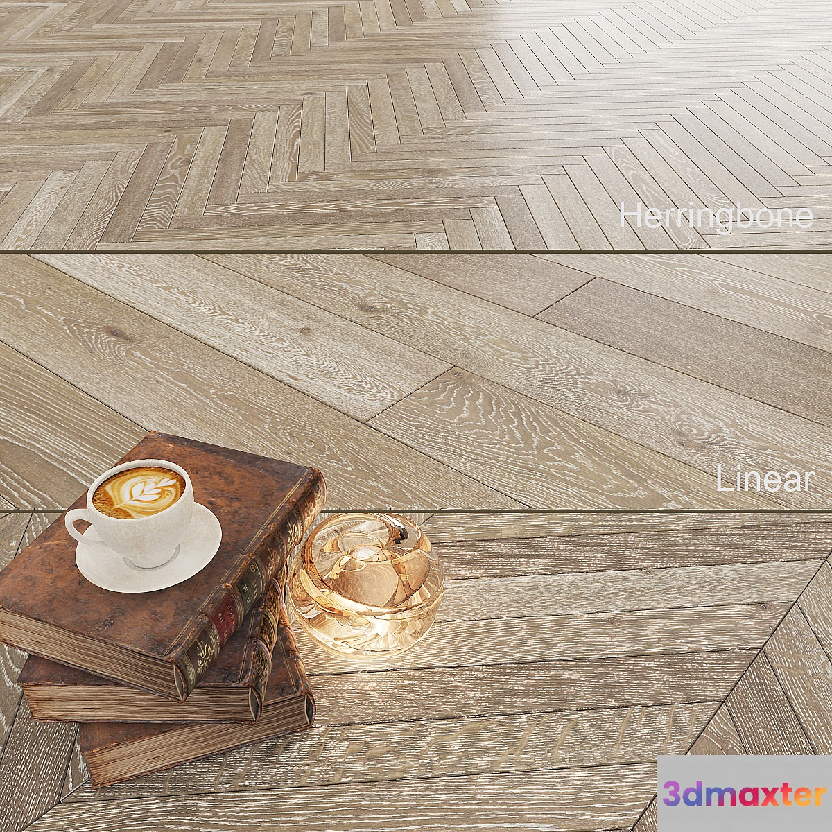 Parquet Tartufo Grande 3D Max