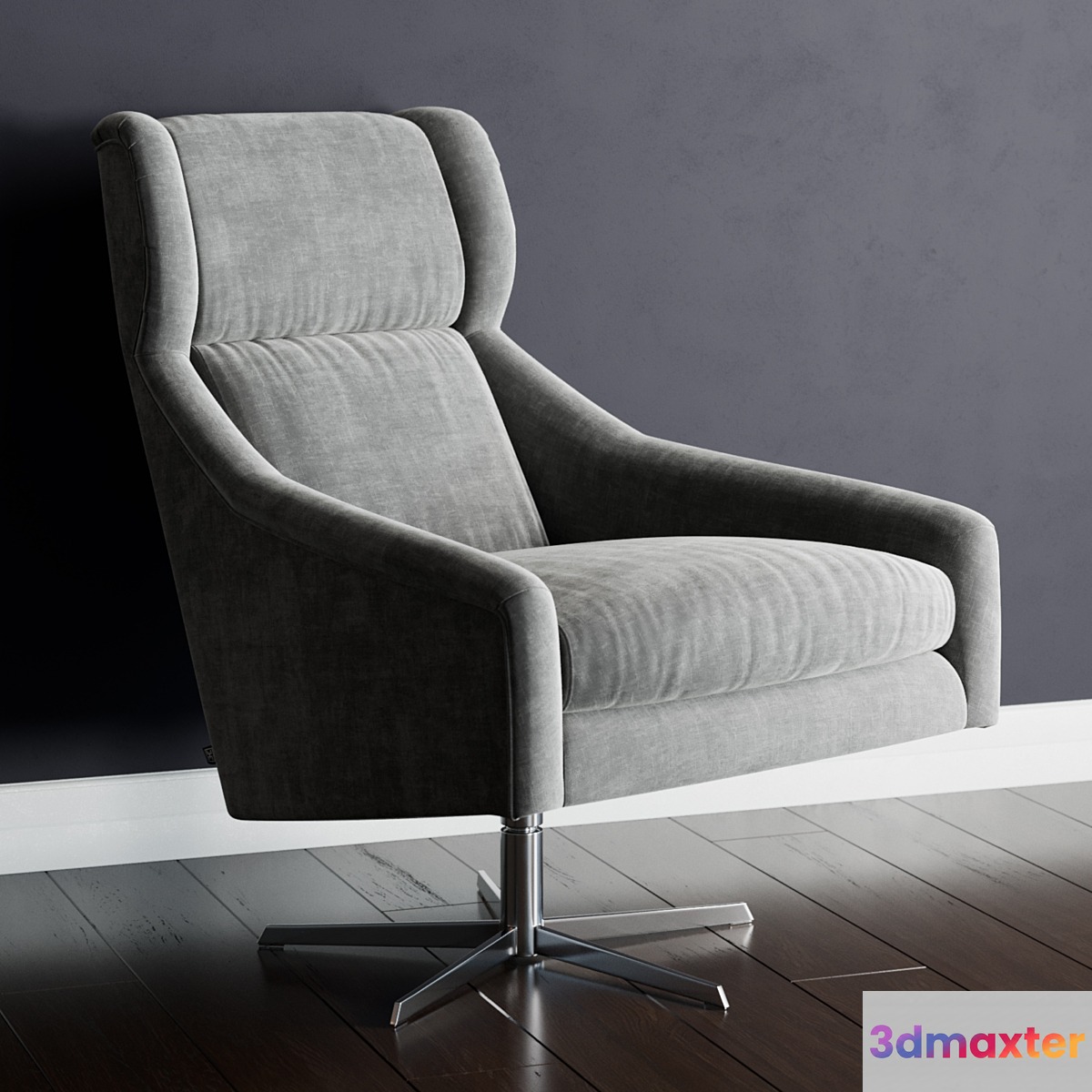 Eichholtz Swivel Chair Nara 3D Max