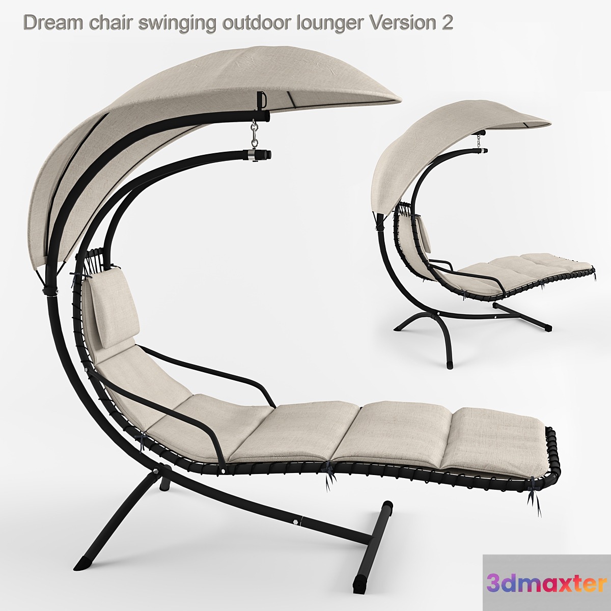 Dream chair swinging outdoor lounger Version 2