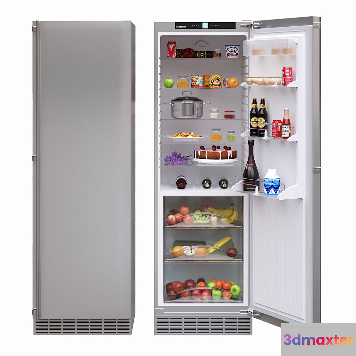Liebherr RB 1410 fridge 3D Max