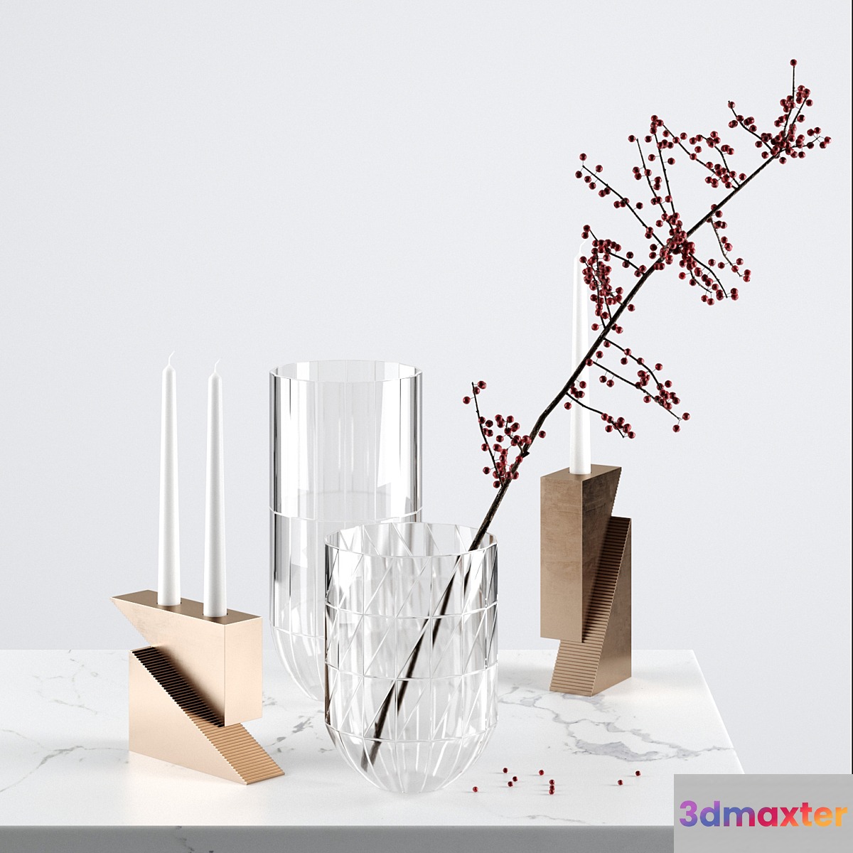 Decor set 01 3D Max