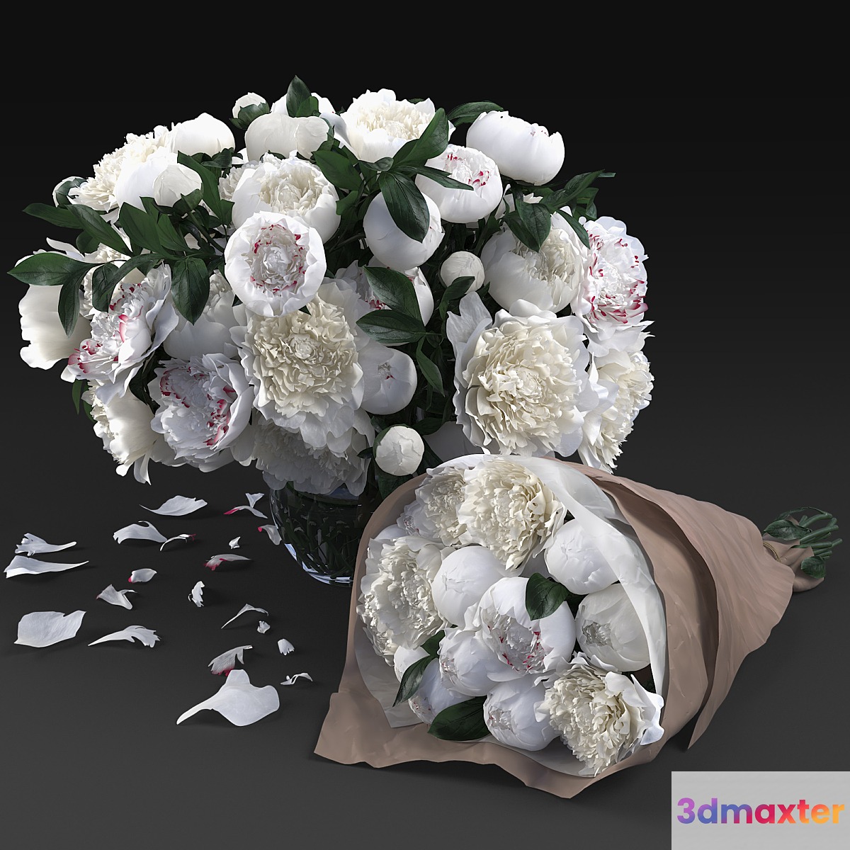 White Peonies