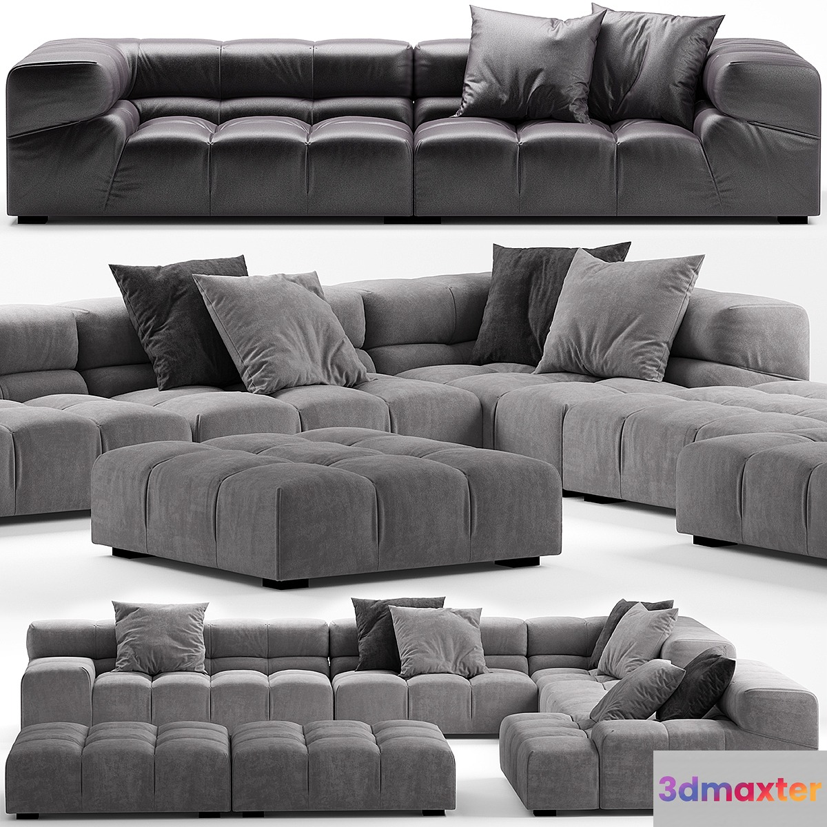 Sofa bebitalia tufty time leather