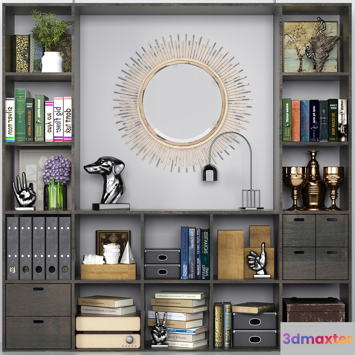 Wardrobe with decor 5