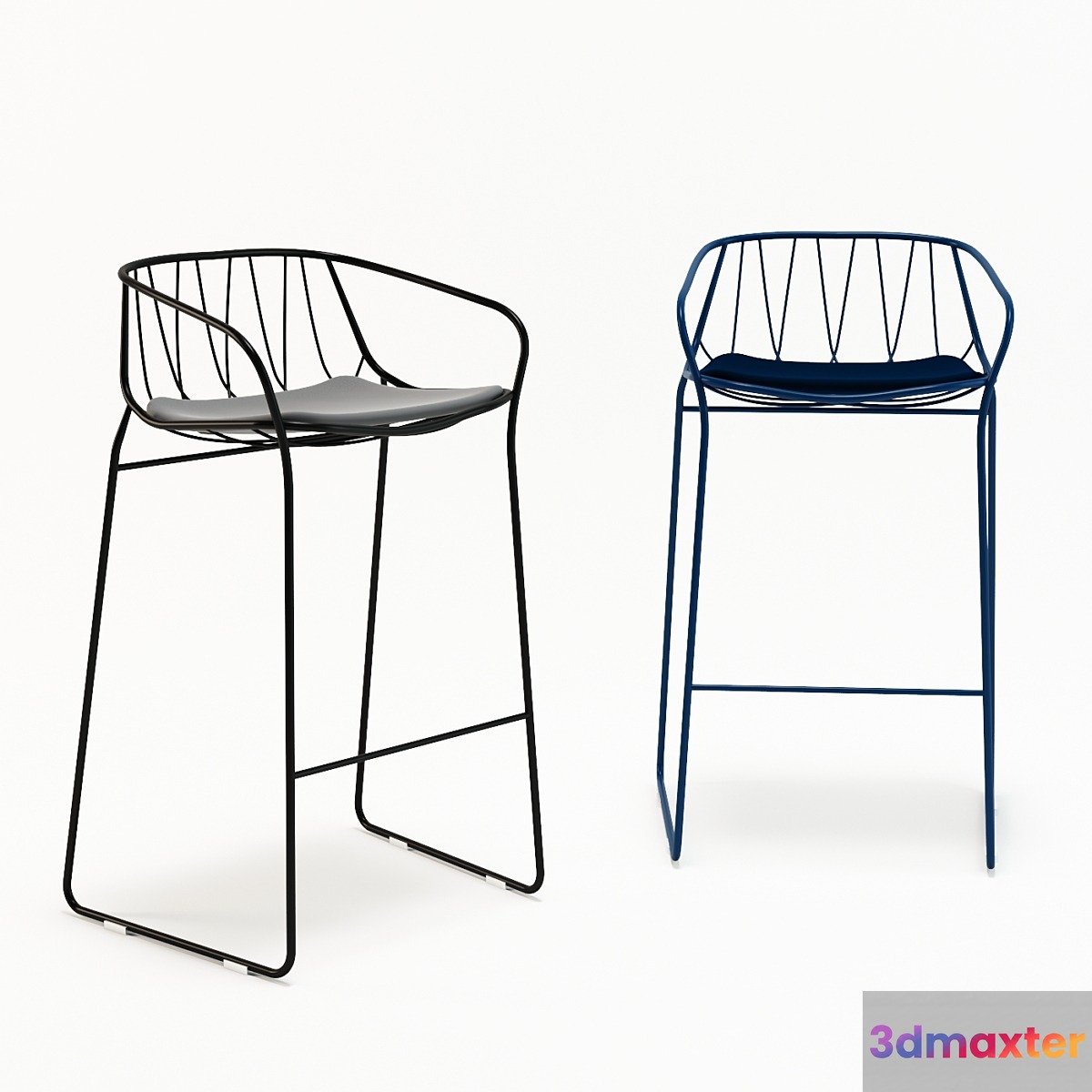 chee stool 3D Max