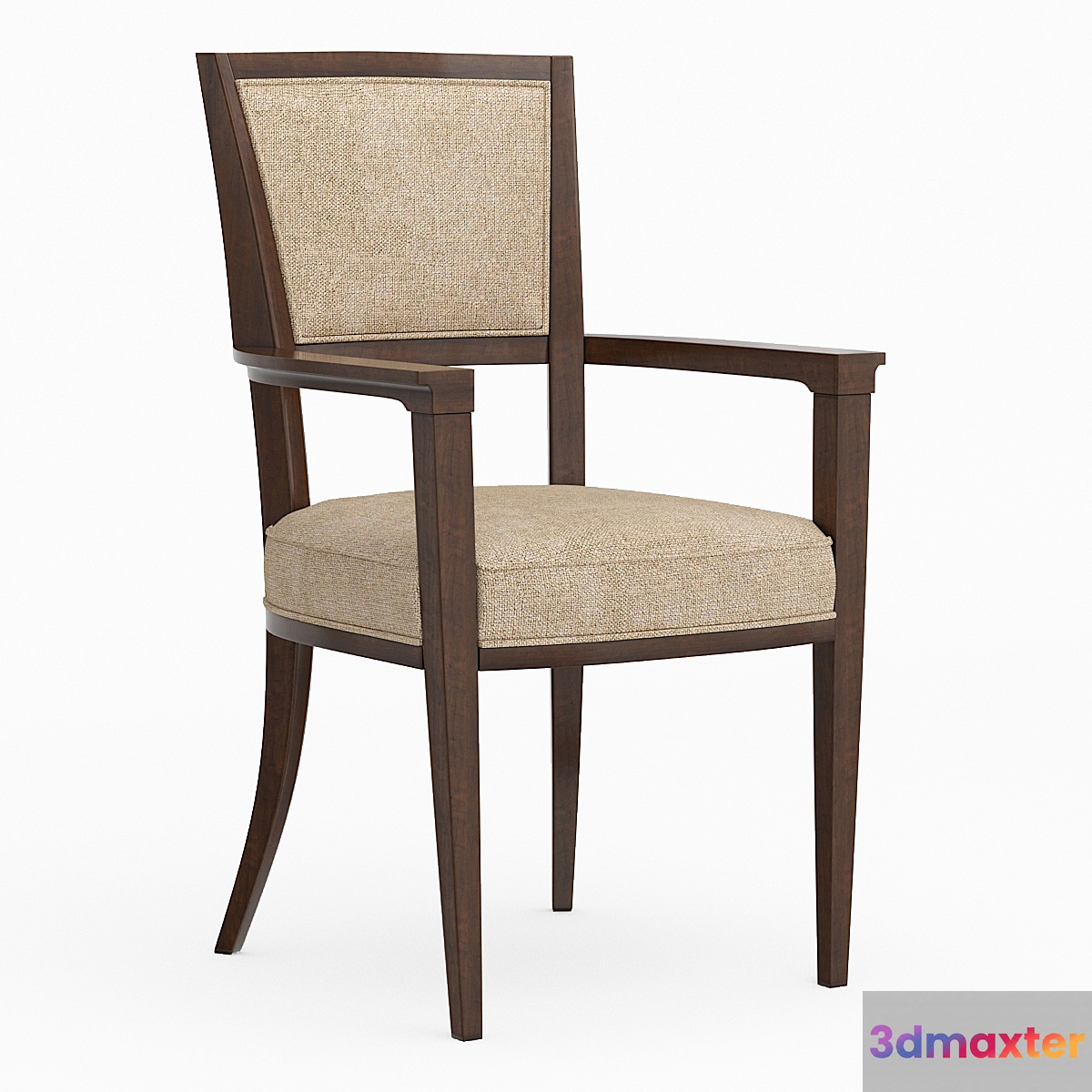 Dining chair with armrests Moderne Arm Chair Caracole