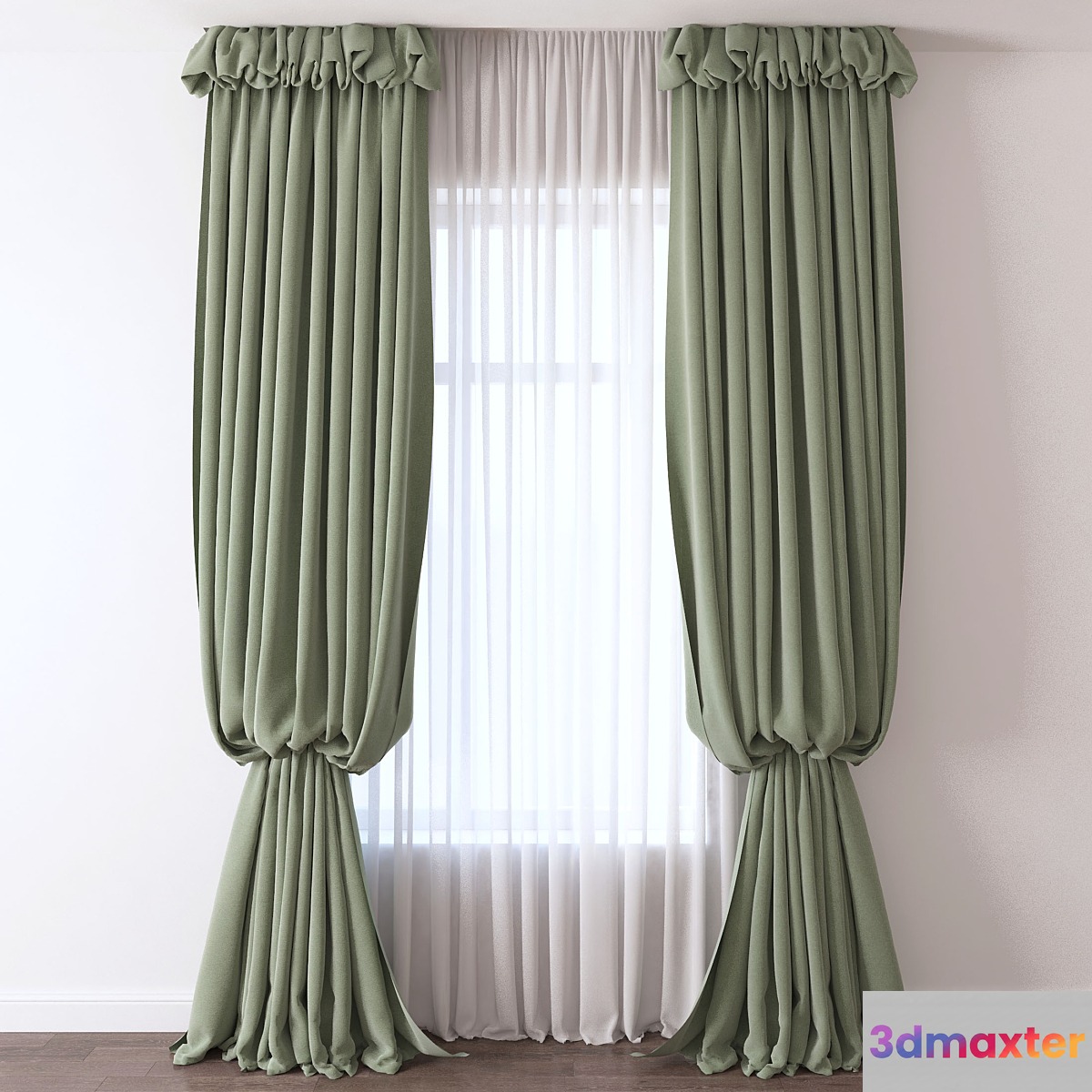 Curtain 3D Max
