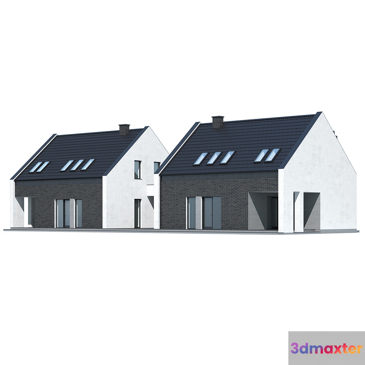 ABS House V265 3D Max