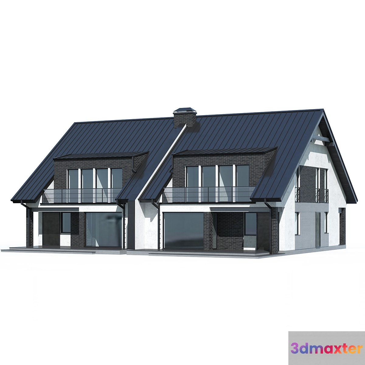 ABS House V270 3D Max