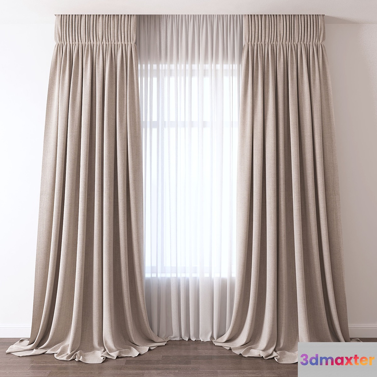 Curtain 3D Max