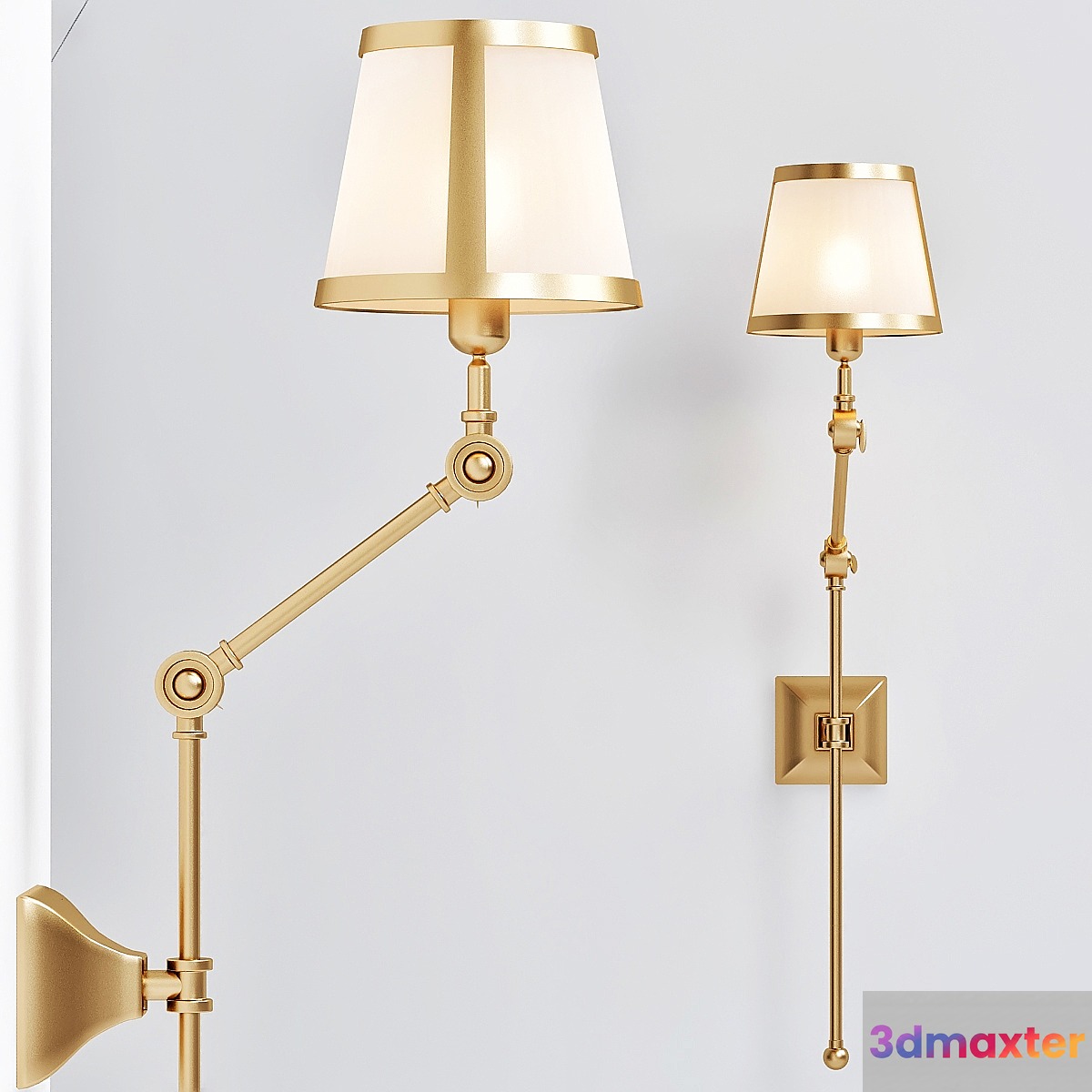 Wall Lamp Brunswick Eichholtz 3D Max
