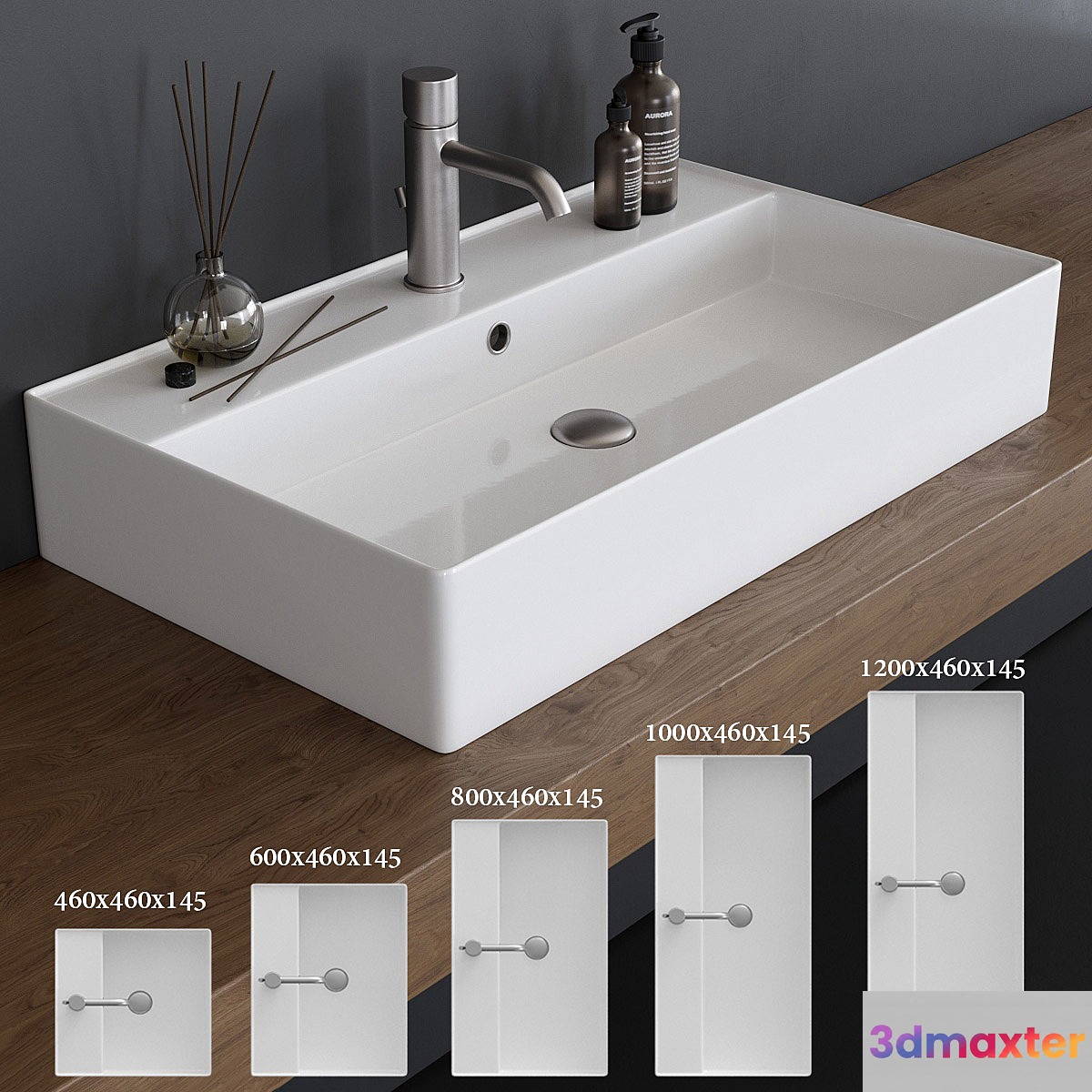 Scarabeo Ceramiche Teorema 2.0 washbasin